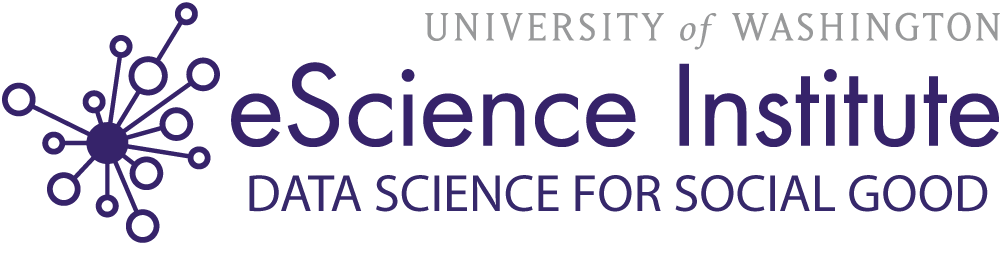 logo of the eScience Institute of the University of Washington
